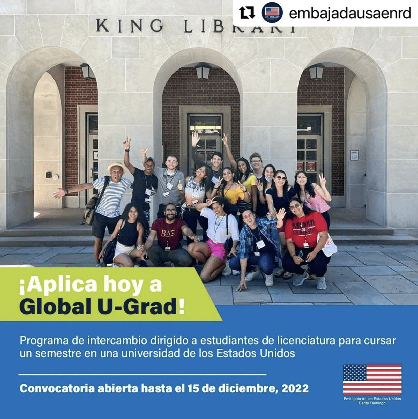 Convocatoria programa de intercambio U-GRAD